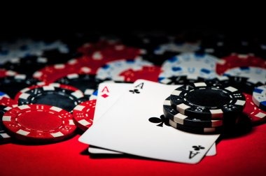 Baccarat table game screen